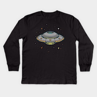UFO Space Kids Long Sleeve T-Shirt
